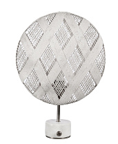 Table Lamp CHANPEN S Ø36 diamant metal/White
