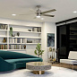 56" Brahm Fan Brushed Stainless Steel люстра-вентилятор 300044BSS Kichler — фото 1