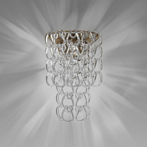 Настенный светильник GIOGALI CRYSTAL, прозрачный, матовый, бронзовый, 1 14E CE