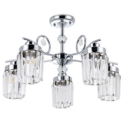 A8067PL-5CC Arte Lamp SOPHIE потолочная люстра с пятью стеклянными плафонами