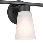Stamos 20" 3 Light Vanity Light Black настенный светильник 55121BK Kichler — фото 4