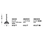 IDL Capri 485/50/E Alluminium подвесной светильник