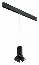 PRORP487437 Lightstar Rullo подвесной трековый светильник с чёрной металлической сеткой для однофазного шинопровода