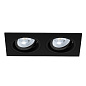 A2178PL-2BK Arte Lamp Tarf точечный встраиваемый светильник GU10 2х35W — фото 1