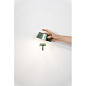 LD1082V3 Zafferano Настенный светильник на батарейках SISTER LIGHT IP65, зеленый, анодированный, с регулировкой яркости — фото 1