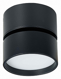 ST651.442.09 ST-Luce St651 потолочный светильник с черным корпусом и белым рассеивателем