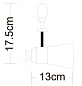 A3057PL-1BK Arte Lamp Rails трековый светильник E14 1х40W — фото 1