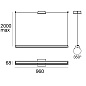 Подвесной светильник Tablet Stilnovo — фото 12