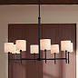 Ali 38.5" 8 Light Chandelier Black люстра 52502BK Kichler — фото 5