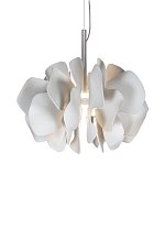 Подвесной светильник Nightbloom Lladro, диаметр 47 см, белый