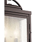 Carlson 14.75" 2 Light Outdoor Wall Light with Clear Seeded Glass Rubbed Bronze уличный настенный светильник 59011RZ Kichler — фото 4