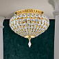 DL 7-478/3/340 gold Oriental Orion кристальная потолочная люстра — фото 2