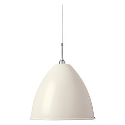 Подвесной светильник GUBI Bestlite BL9 L, хром / белый полуматовый