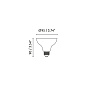 97687127 Faro Bulb OSRAM LED E27 PAR30 10W 2700K 36º 633lm DIMMABLE  пк (поликарбонат) — фото 1