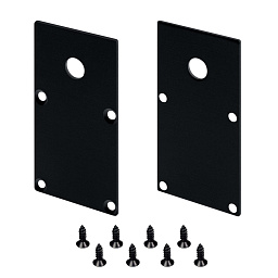 042915 Arlight Заглушка LINE-S-3667 BLACK с отверстием