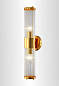 3650/402 SANCHO Crystal lux Бра 2х60W Е14 Золото