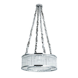 A1065SP-8CC Arte Lamp ANETTA подвесная люстра с восемью плафонами из прозрачных стеклянных пластин