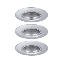 Downlight 3-piece set Rigid round GU10 max.