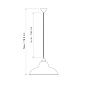 Original 1227 Midi Wide Brass Elephant Grey Anglepoise, подвесной светильник — фото 6