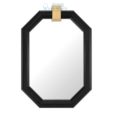 111909 Mirror Arno black finish brass finish Eichholtz