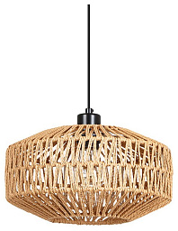 A7087SP-1BK Arte Lamp BRUSHWOOD подвесной светильник с плетёным купольным абажуром