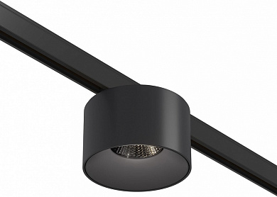 потолочный светильник с круглым корпусом и направленным световым потоком для магнитного трека 48V