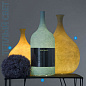 In-es.artdesign Luce Liquida 2 дизайнерский светильник малиновый IN-ES0610-M — фото 1