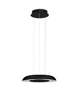 Triac Dimmable Sandy Black & White Aluminium & Acrylic LED 24 Watt 220-240 Volt 1208Lm IP20 2700-3000-4000K CCT by Dip Switch D:40 H:145 cm