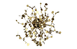 GARDEN AP-PL3 D400 GOLD Crystal Lux GARDEN настенное бра с разветвлённым металлическим каркасом и светодиодными модулями