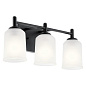 Shailene 21" 3 Light Vanity Light Black настенный светильник 45574BK Kichler