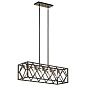 Solander 5 Light Linear Chandelier Olde Bronze люстра 82317 Kichler — фото 1