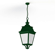Avenue 3 N° 1; Opal PMMA Built-in LED 3000°K warm white 35W; Fir green