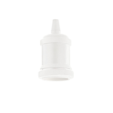249186 Ideal Lux PORTALAMPADA E27 GHIERA BIANCO lampholder белый