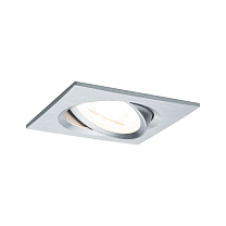 Downlight Nova 3-piece set Swivelling angular 84x84mm