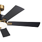 56" Icon 5 Blade LED Indoor Ceiling Fan Satin Black люстра-вентилятор 300395SBK Kichler — фото 9