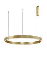 Triac Dimmable 3000K Brass Gold Aluminium & Acrylic LED 60 Watt 220-240 Volt 4165Lm IP20 D: 100 H: 200 cm