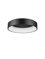 Black Aluminium & Acrylic LED 42 Watt 220-240 Volt 2691Lm 3000K IP20 D: 60 H: 13 cm