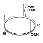 SUPERLOOP HC 120 MDL FBR фламандская бронза Delta Light подвесной светильник — фото 23