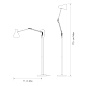 Type 75 Paul Smith Edition Three Anglepoise, торшер — фото 3