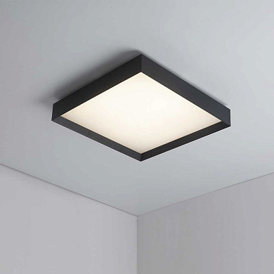 ACB Iluminacion Munich 3759/40 Потолочный светильник Textured Black, LED 1x26W 3000K 1983lm, Integrated LED