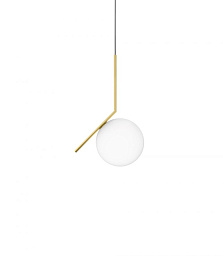 IC Lights Suspension 2 Flos IC Lights подвесной светильник белый стеклянный шар