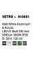 910621 VETRO Novaluce светильник LED 41Вт 230В 2693Lm 3000K IP20