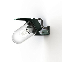 Sherlock N° 1; Clear glass E27 42W; Slate grey