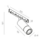 Трековый светильник M7 SPIKE ZOOM 12.30 B Led Technology — фото 1