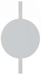 A6163PL-1WH Arte Lamp Rapid накладной потолочный светильник с компактным круглым корпусом 48V
