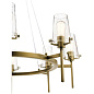 Alton 38" 8 Light Chandelier Natural Brass люстра 43695NBR Kichler — фото 2