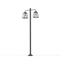Lampiok 1 N° 8; Frosted glass E27 52W; Black grey
