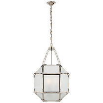 Morris Small Lantern полированный никель с матовым стеклом
