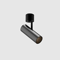 holon 60 directional surface mounted, deep recessed louvre, gun black