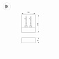 031060 Arlight Светильник LGD-SIGN-WALL-S150x200-3W Warm3000 (GR, 148 deg, 230V) — фото 1